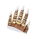 25 Pcs Gold Knuckle Rings Set for Women, Cute Stackable Finger Midi Rings, Dainty Chunky Stacking Statement Womens ring pack
