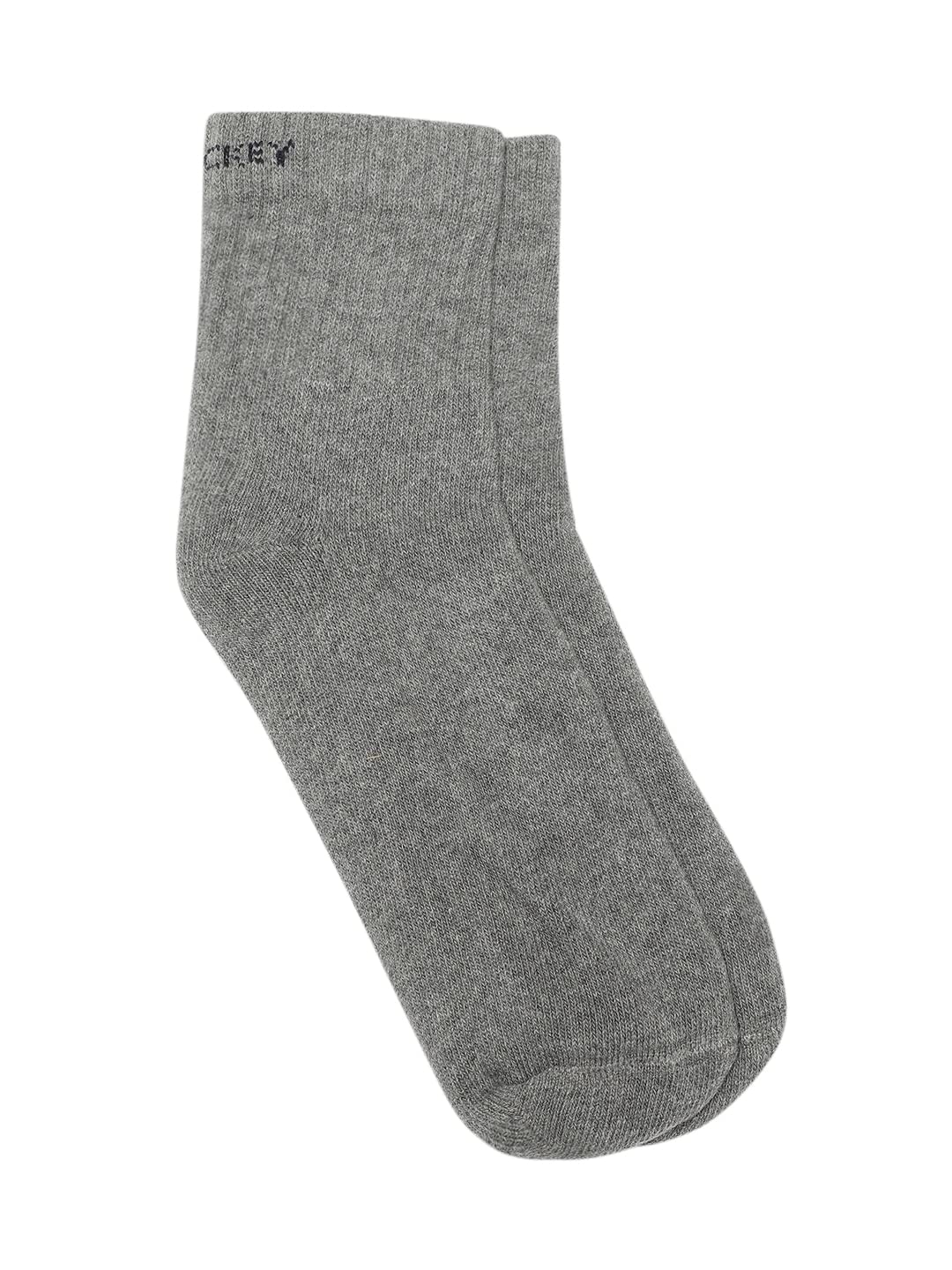 jockey Men Cotton Grey Melange Solid Ankle Length Socks-picture-13