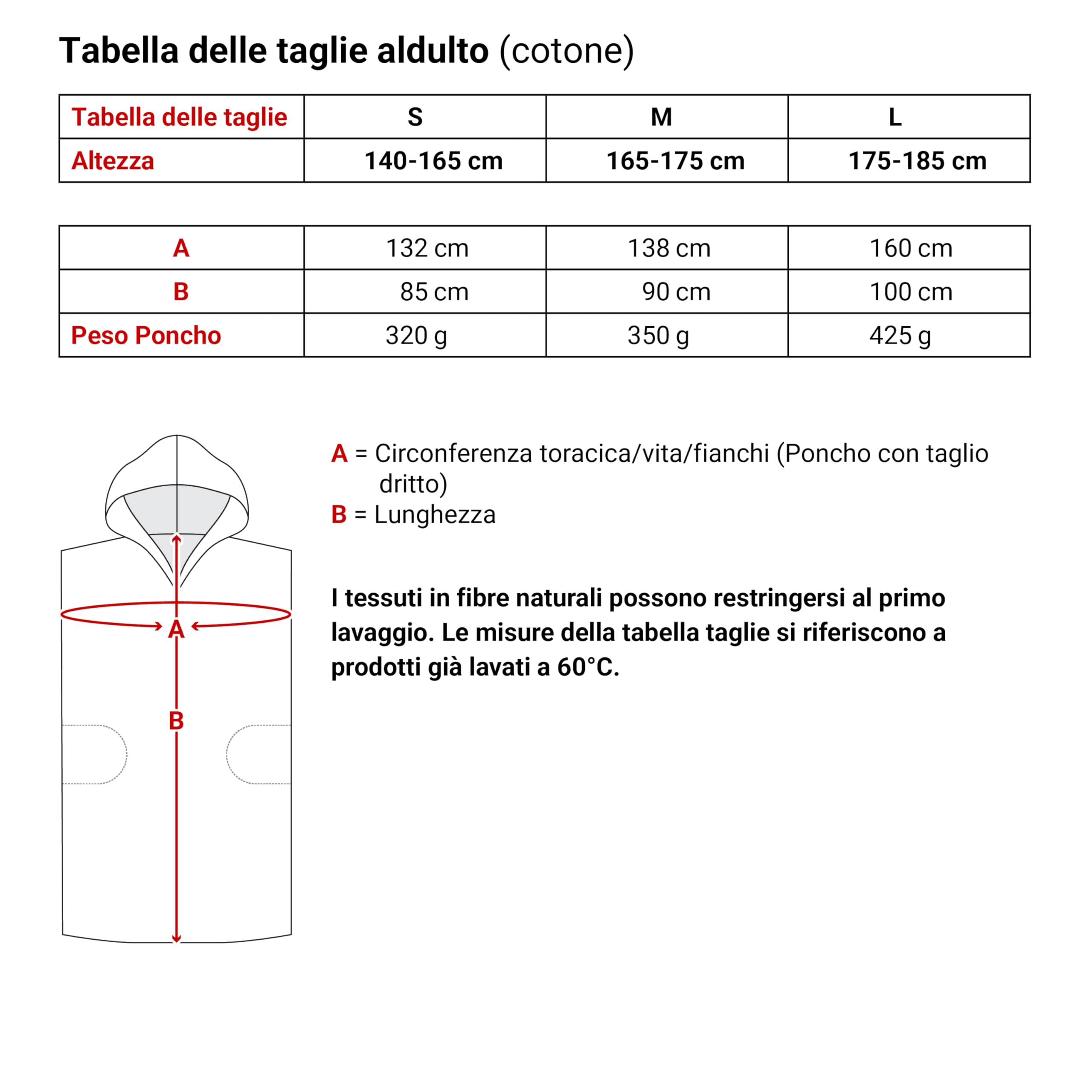 LeStoff Poncho surf adulto, 100% cotone bio, Fucsia, S/M | Accappatoio, telo con cappuccio e spogliatoio per spiaggia, nuoto e campeggio – leggero, assorbente e ad asciugatura rapida