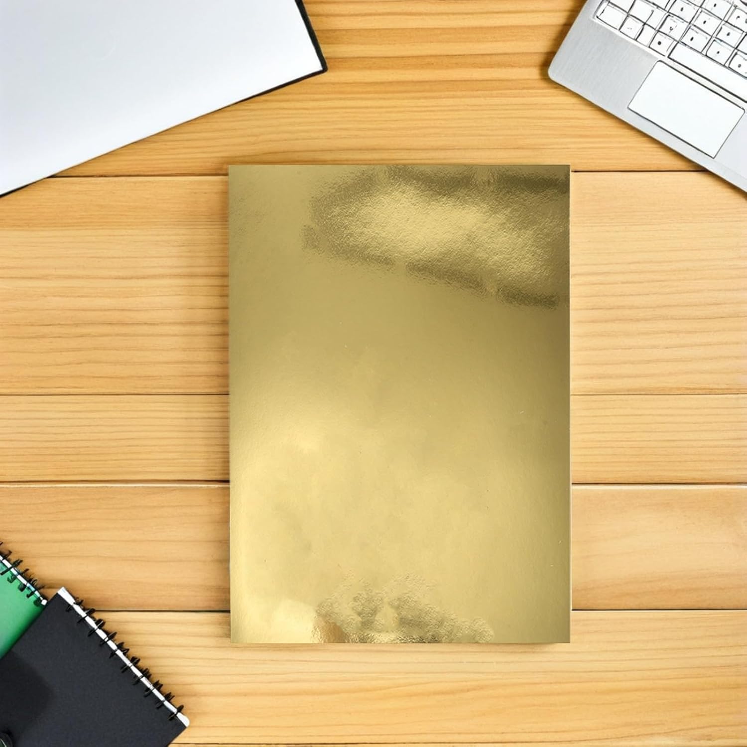 30pcs Cardstock Paper Metallic Gold 10.61x7.47 Inch for Crafting