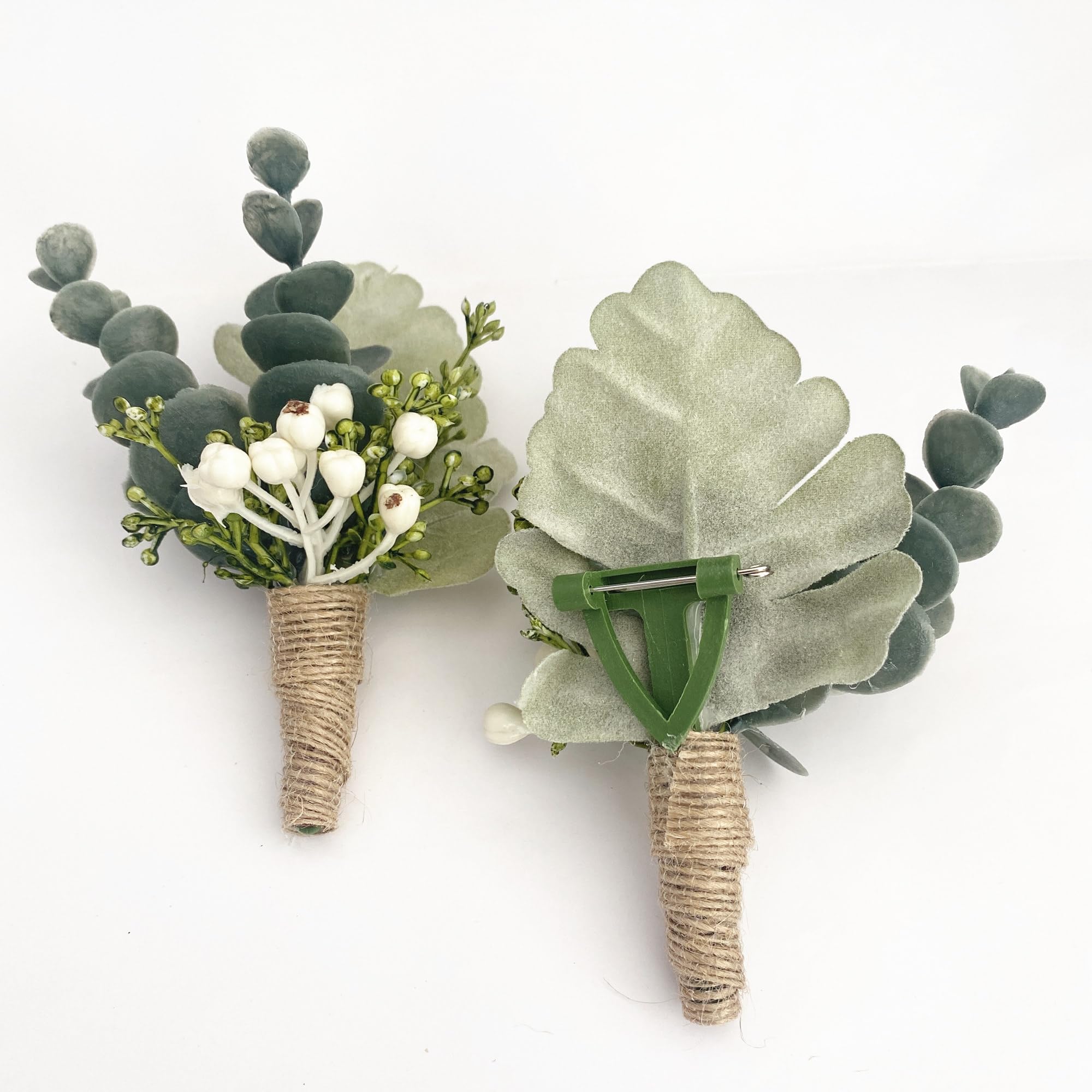 Amazon.com: YOKOKE Handmade Artificial Succulent Corsage Wristlet Realistic  Berry Green Plants Boutonniere for Wedding Decor 2 Pcs (Corsage A) : Home &  Kitchen