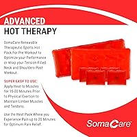 Vista 1 de Sport & Back Hot Pack - Pain Relief, Reusable for Neck, Shoulders & Joint Pain, Ease to Use, Click to Activate, Advanced Hot Therapy - Muscle