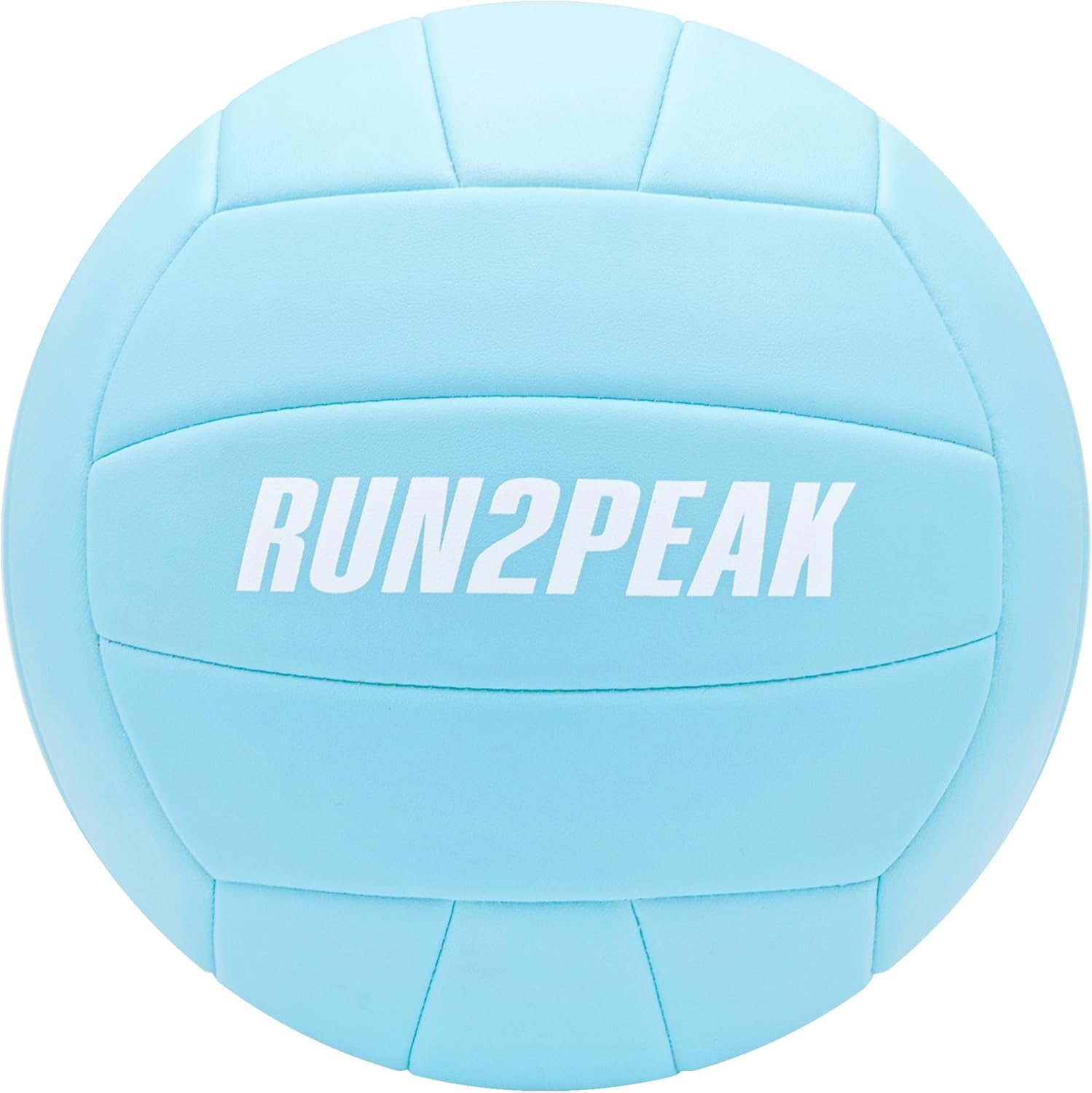 RUN2PEAK Soft Touch Volleyball Ball Gifts for Teen Girls Kids Youth Team Beginners Durable Volleyballs for Outdoor Indoor Beach Pool Water Play Official Size 5 Training Practice Volley Ball