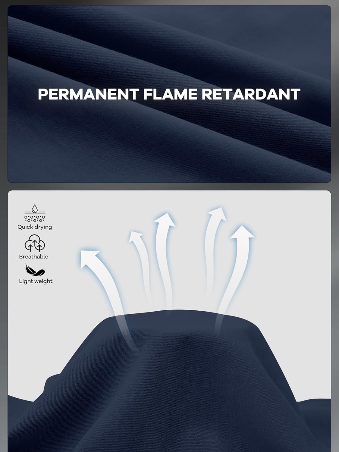 FR Shirts for Men 4.5oz Permanent Flame Retardant Shirts Absorb Moisture and Sweat Welding Work Shirt for Men CAT1 - Image 5