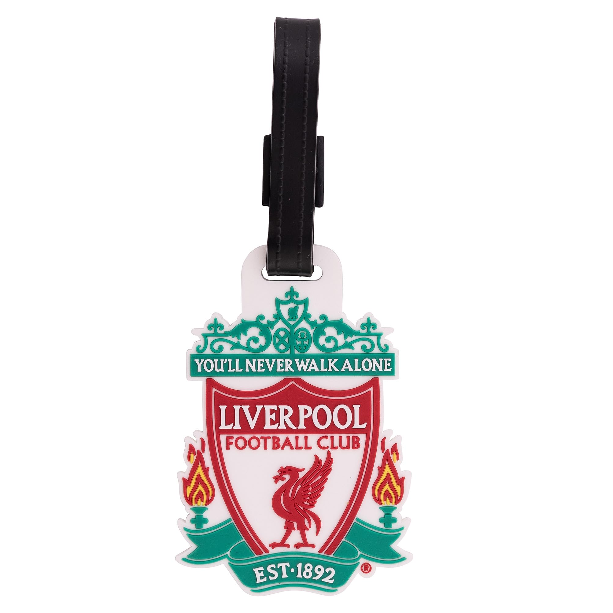 Desert Cactus Liverpool FC Luggage Tag - The Reds Football Soccer Durable PVC Travel ID Label for Bags and Backpacks (Style A)