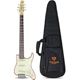 Travelcaster Deluxe Electric Guitar (Fiesta Red)