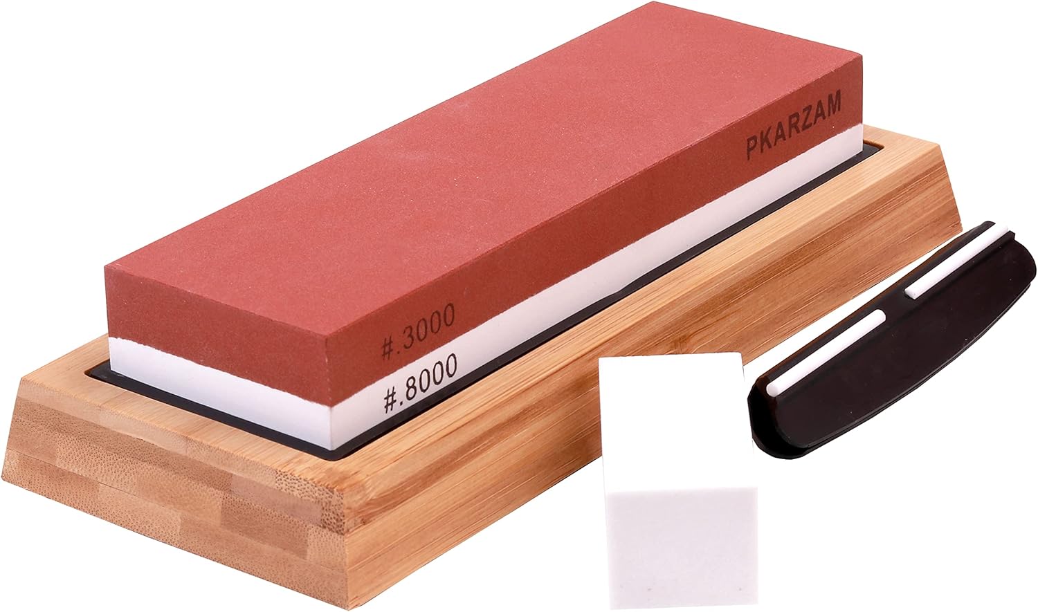 Whetstone Sharpening Stone Kit Dual Sided 3000/8000 Grit