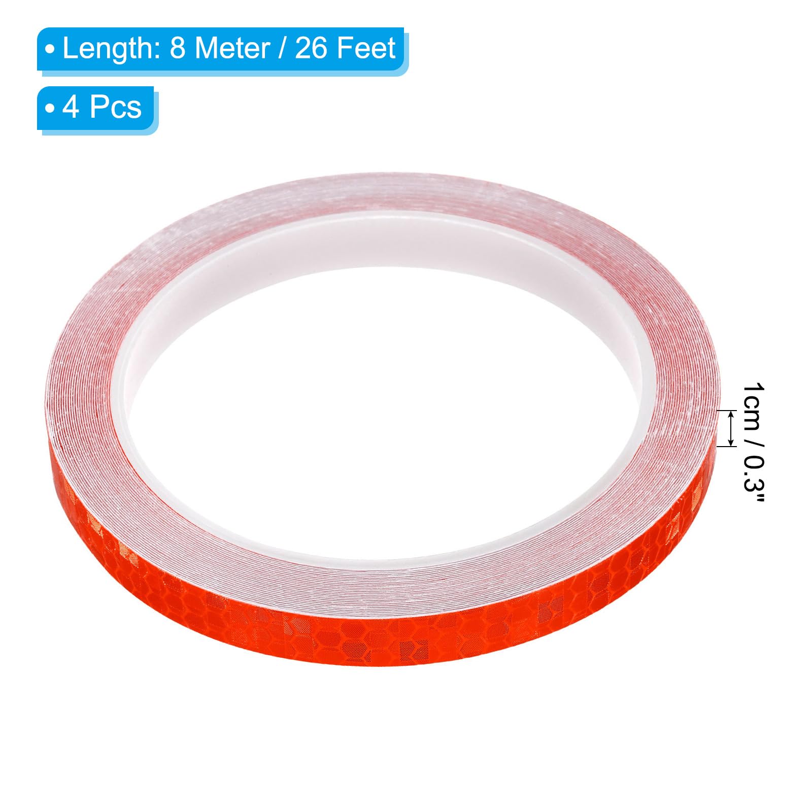 PATIKIL 0.3" x 26 FT Reflective Tape - Image 2