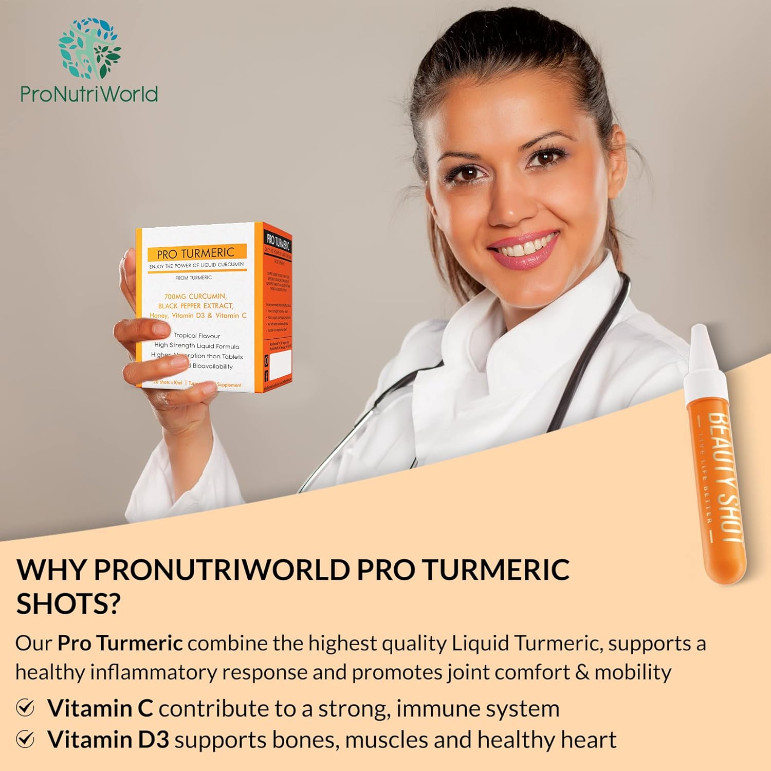 Liquid Turmeric Complex, Contains 700mg Curcumin per 10ml, High Potency