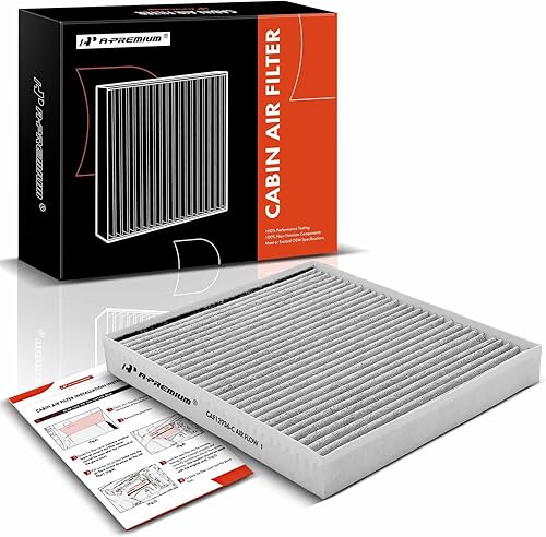 A-Premium Filtro de aire de cabina con carbón activado compatible con Hyundai Palisade 2020 2021 2022 2023 - V6 3.8L - Reemplazar # 97133-S8000