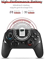 Vista 7 de TXLBTTL Controlador de interruptor controlador inalámbrico Pro para interruptor mando a distancia con joystick para juegos accesorios de consola