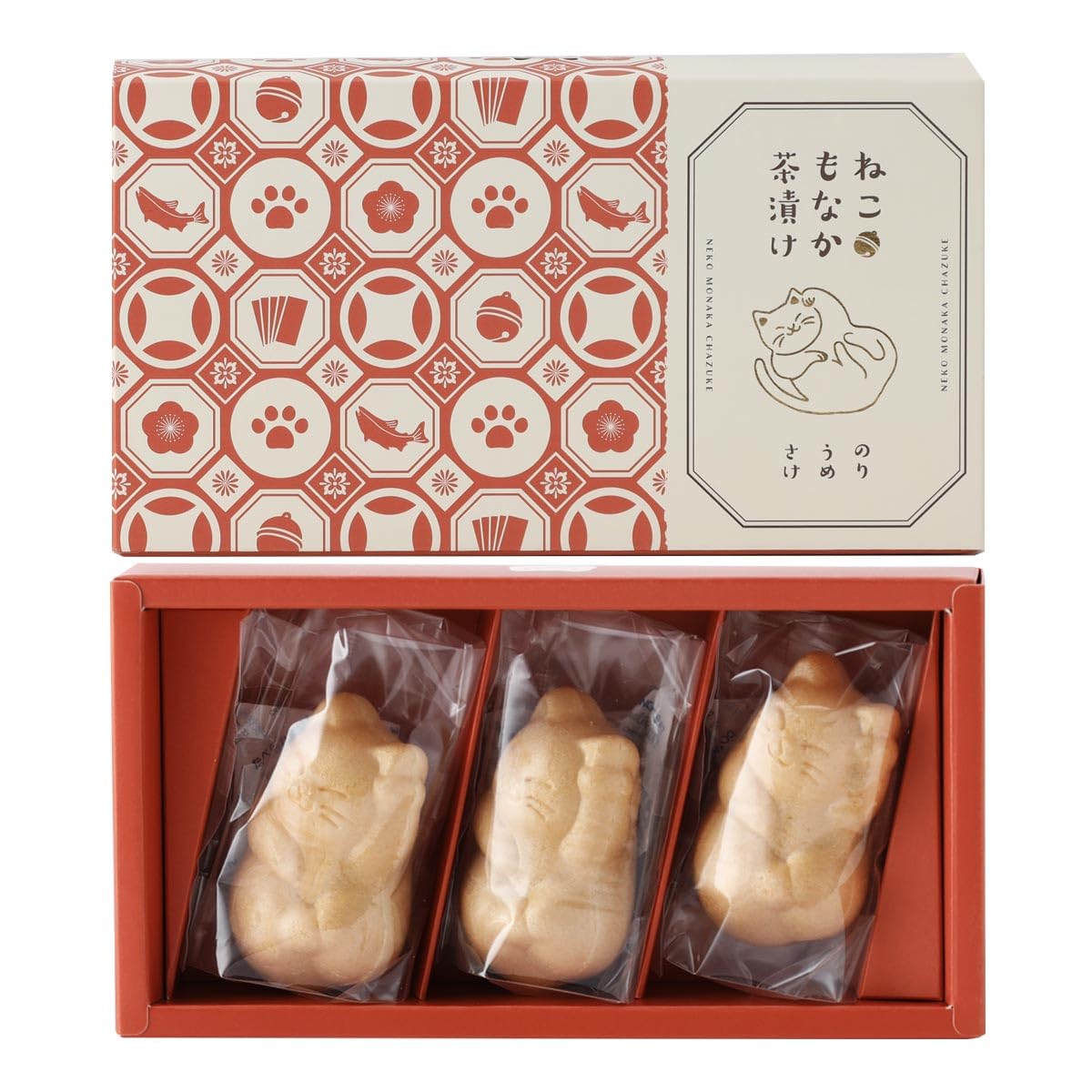 猫茶漬けページ Amazon.co.jp: ねこもなか茶漬け 24.9g(さけ茶漬け 8.3g×1、うめ