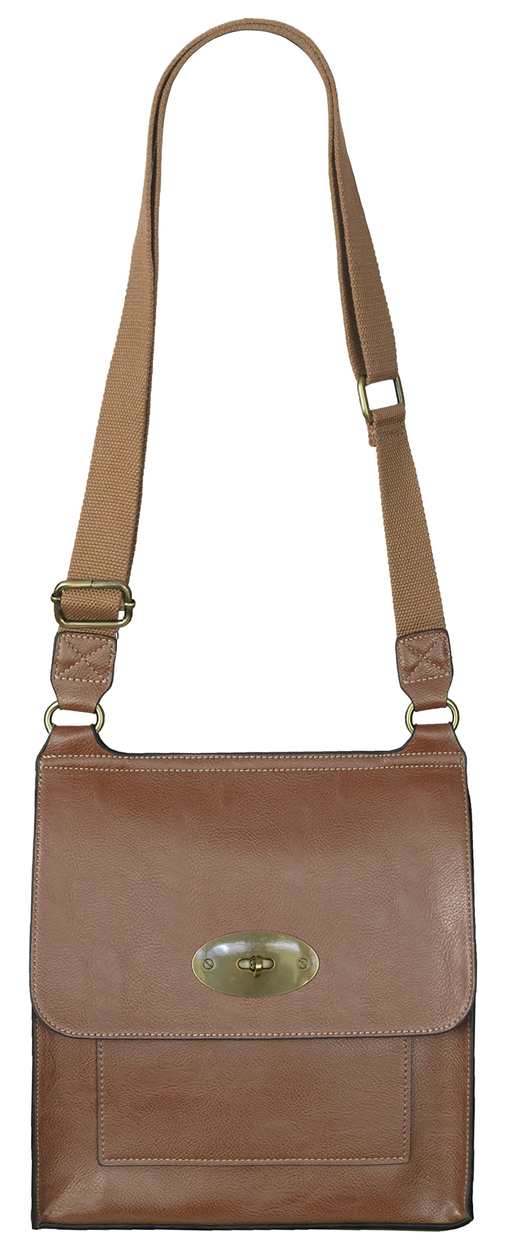 BergsClassy Faux Leather Crossbody/Shoulder Bag