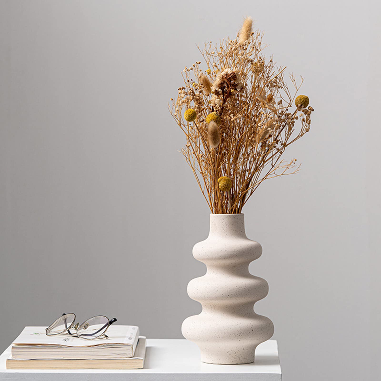Molde de resina para jarrón de flores, molde de resina epoxi de cristal, adornos de silicona, molde de fundición de resina epoxi para decoración del hogar