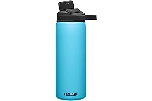 CamelBak Chute Mag 20oz Vacuum Insulated Stainless Steel Water Bottle, Nordic Blue