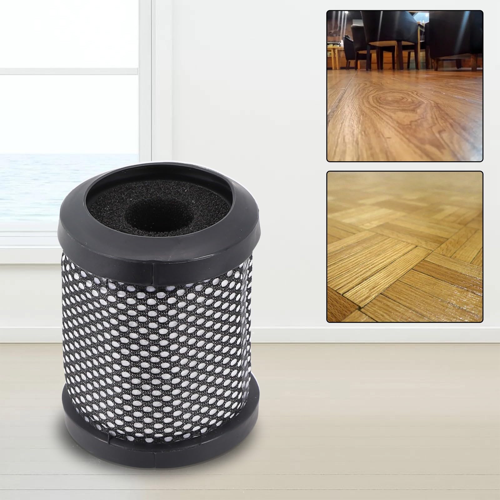 Kit Filtri Di Ricambio Lavabili T116 Per Aspirapolvere Hoover H-FREE 100 - Filtro Di Scarico E Filtro Spugna | Confezione Da 1