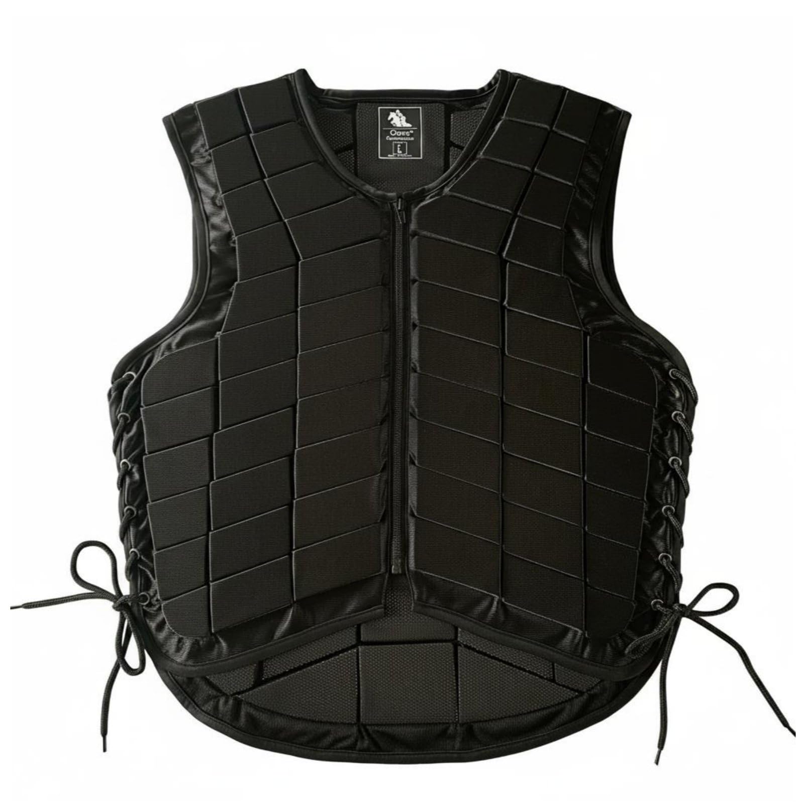 Gralara Corpetto Protettivo EVA Ammortizzante Gilet Protettivo Imbottito Vestibilità Regolabile Corpetto da Equitazione per Adulti, Allenamento