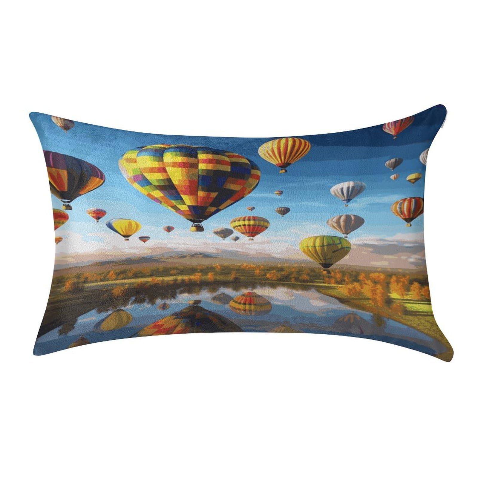 Btcowzrv Style Hot Air Balloons Pillow Cover Pillow Case Pillowcase