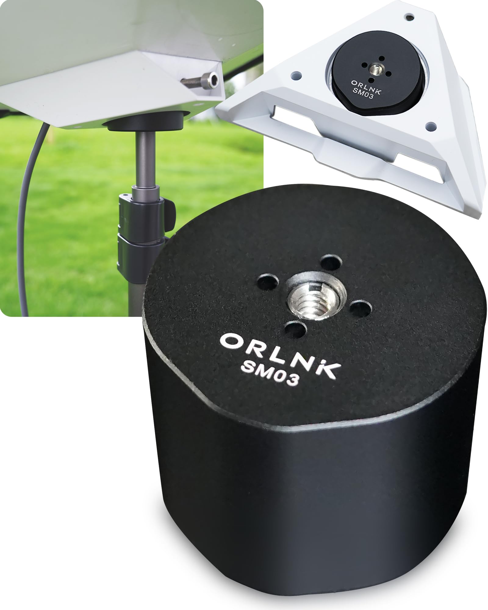 [2025 New Version] for Starlink Mini Tripod Adapter Mount (1/4