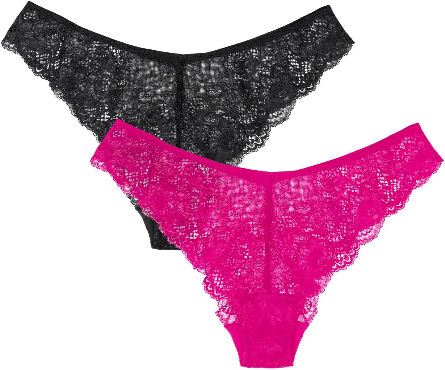 Smart & Sexy womens Temptation Lace Cheeky Brazilian Panty