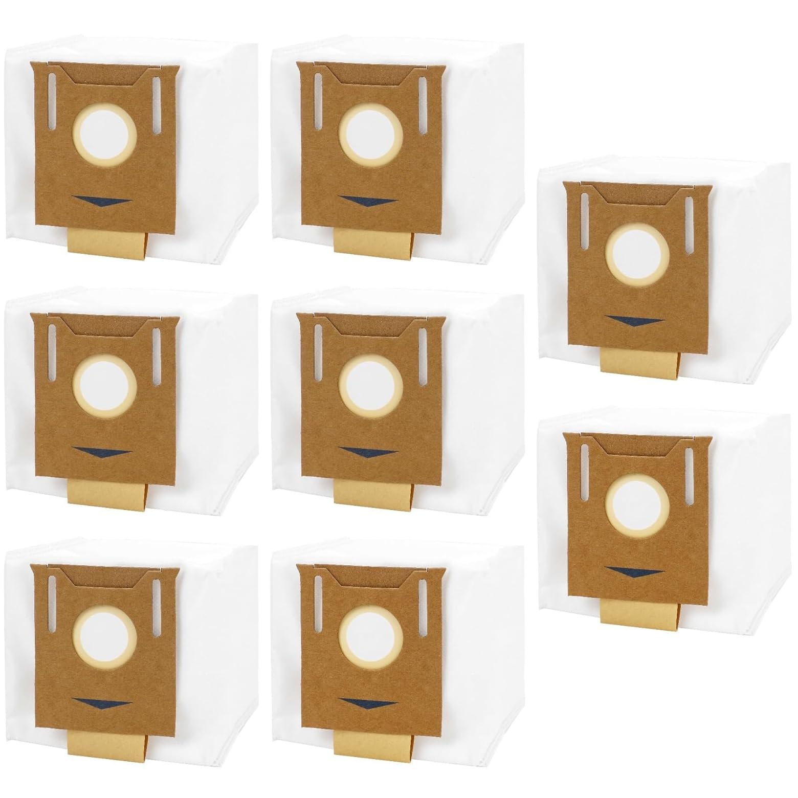 Dust bags Compatible with Ecovacs Deebot Ozmo T8, T8+, T8 AIVI, N8 Pro Plus, N8 Pro Vacuum Cleaner(8 pack)