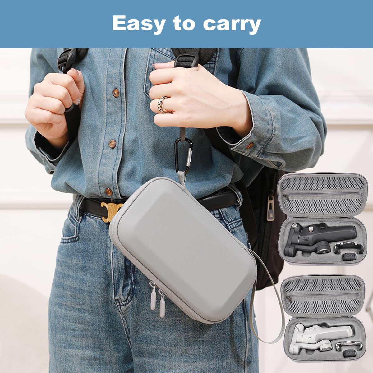 Housse De Protection Pour DJI Osmo Nano + 2 Protections écran Verre Trempé - 7