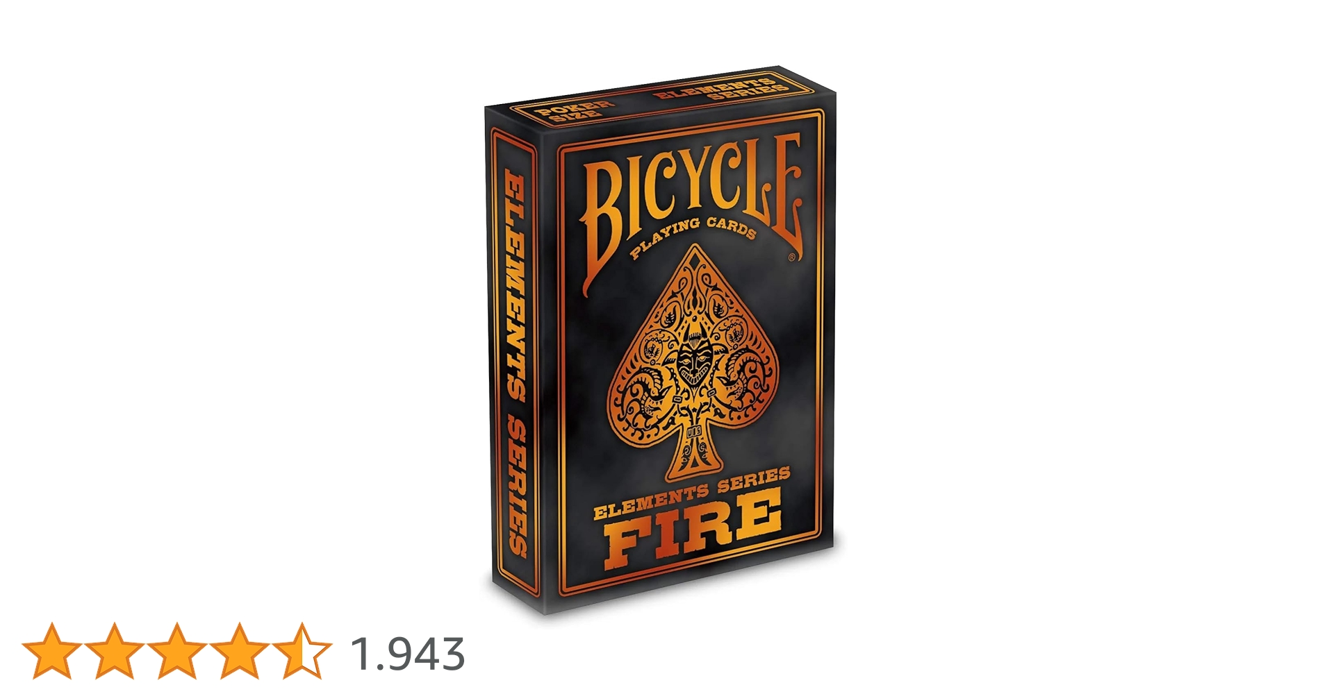 Bicycle 10016974 023174 Elements Series: Fire Kartenspiel