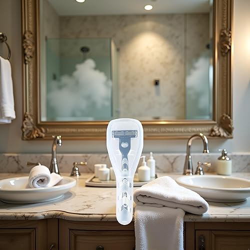 Portátil de viaje para hombre, protector de maquinilla de afeitar manual, cubierta de caja de plástico, contenedor de almacenamiento de afeitadora,