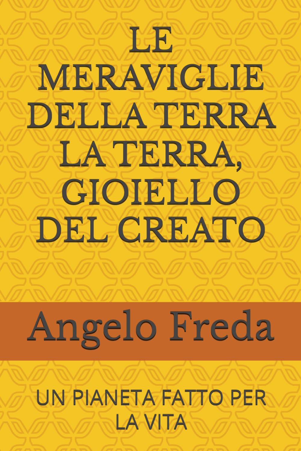 LE MERAVIGLIE DELLA TERRA LA TERRA, GIOIELLO DEL CREATO: UN PIANETA FATTO PER LA VITA