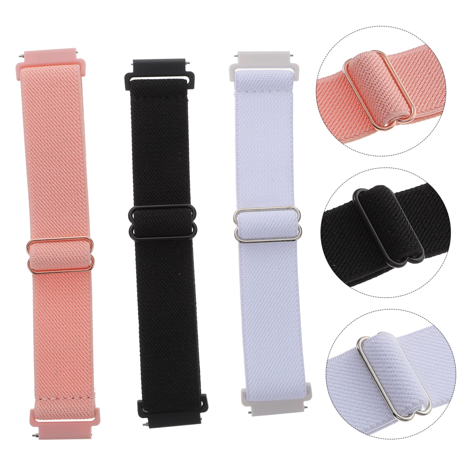 Artibetter 15pièces Bracelet Nylon Ajustable Pour Montre Intelligente De Compatible Avec Confort Et Élégance Quotidien