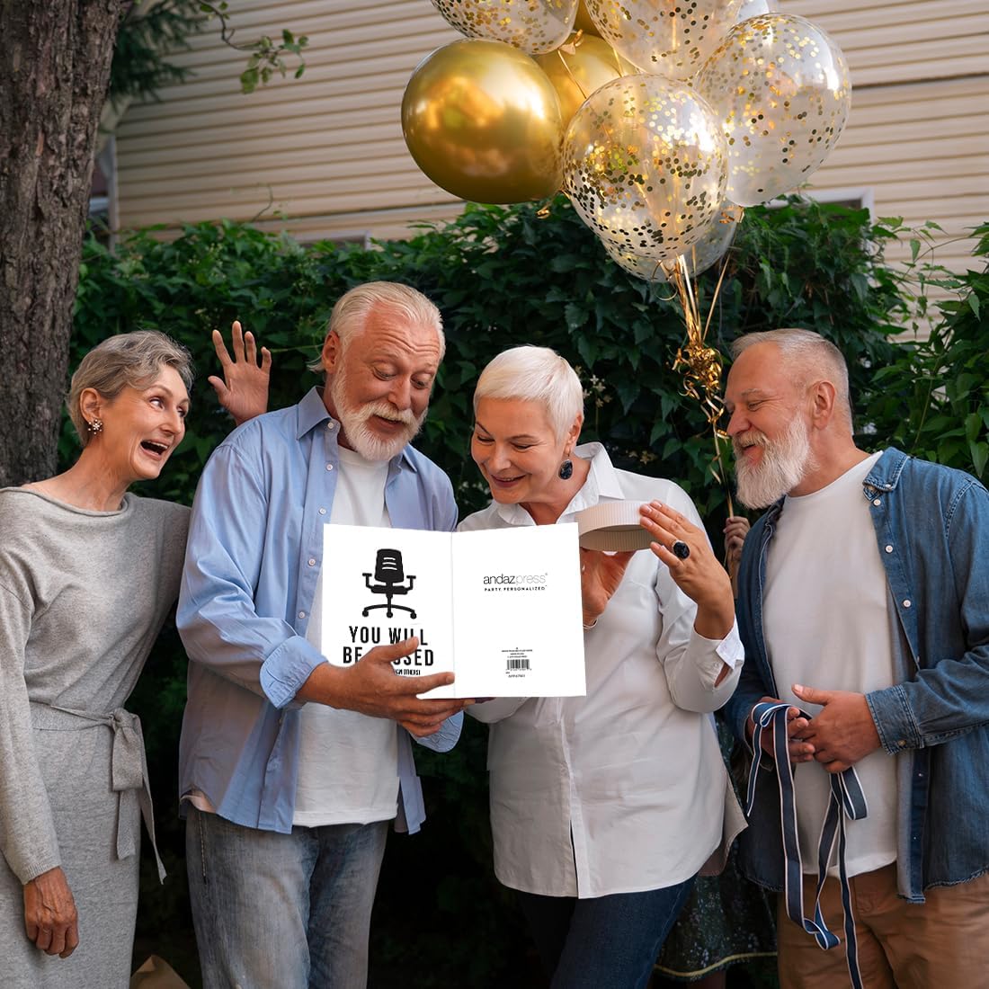 Andaz Press Funny Jumbo Retirement Card With Envelope 8.5 x 11 inch, Farewell Office, Missed By Some More Than Others 1-Pack, Includes Envelope