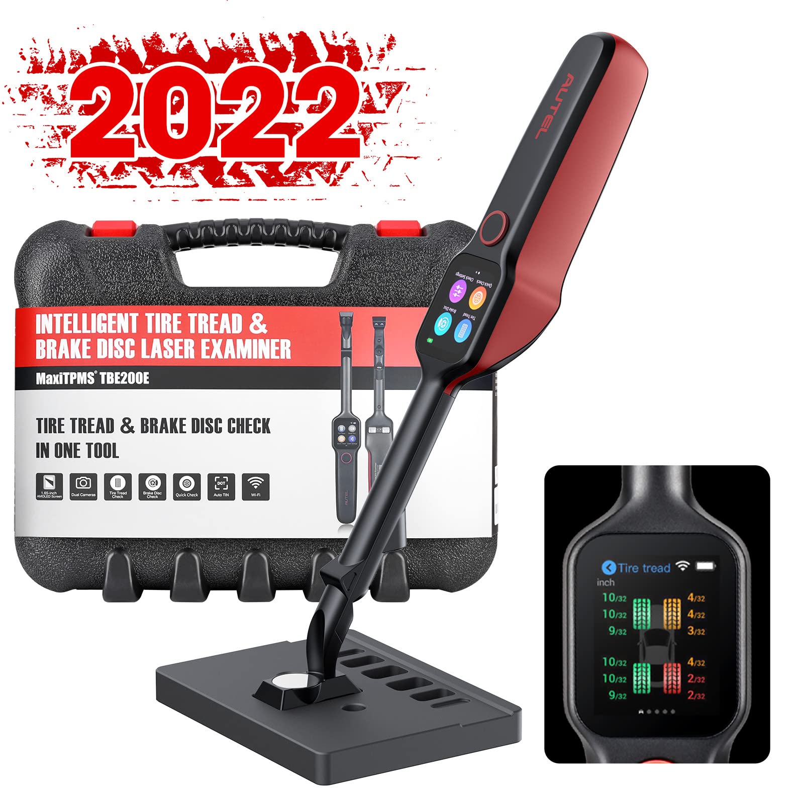 Buy Autel TPMS Scan Tool TBE200E Tire Tread Depth Scan Tool Brake