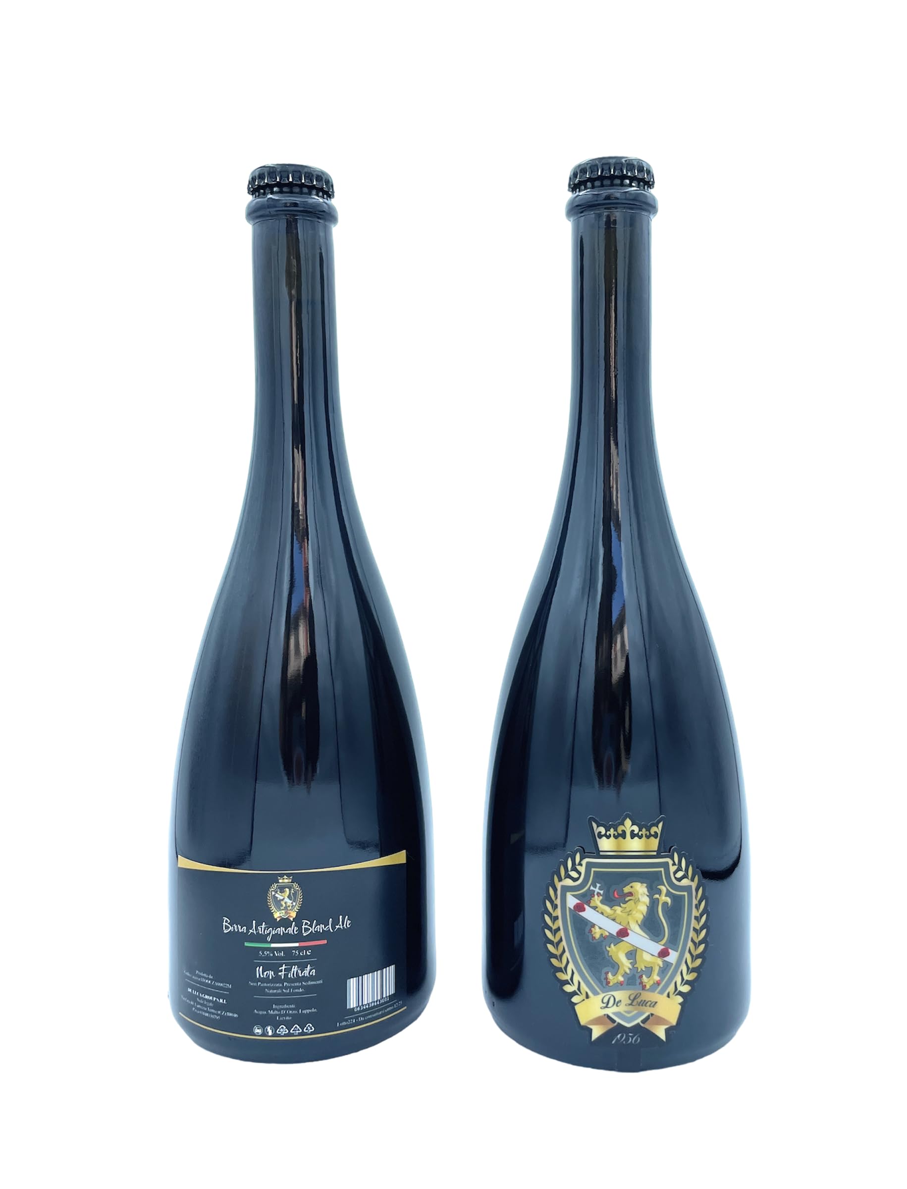 Birra Artigianale Luminous (Etichetta Luminosa Lampeggiante) De Luca Blond Ale 75 cl 5,5 vol 100% Italiana Made In Calabria De Luca L'eccellenza Italiana Che Fa Sognare Il Mondo