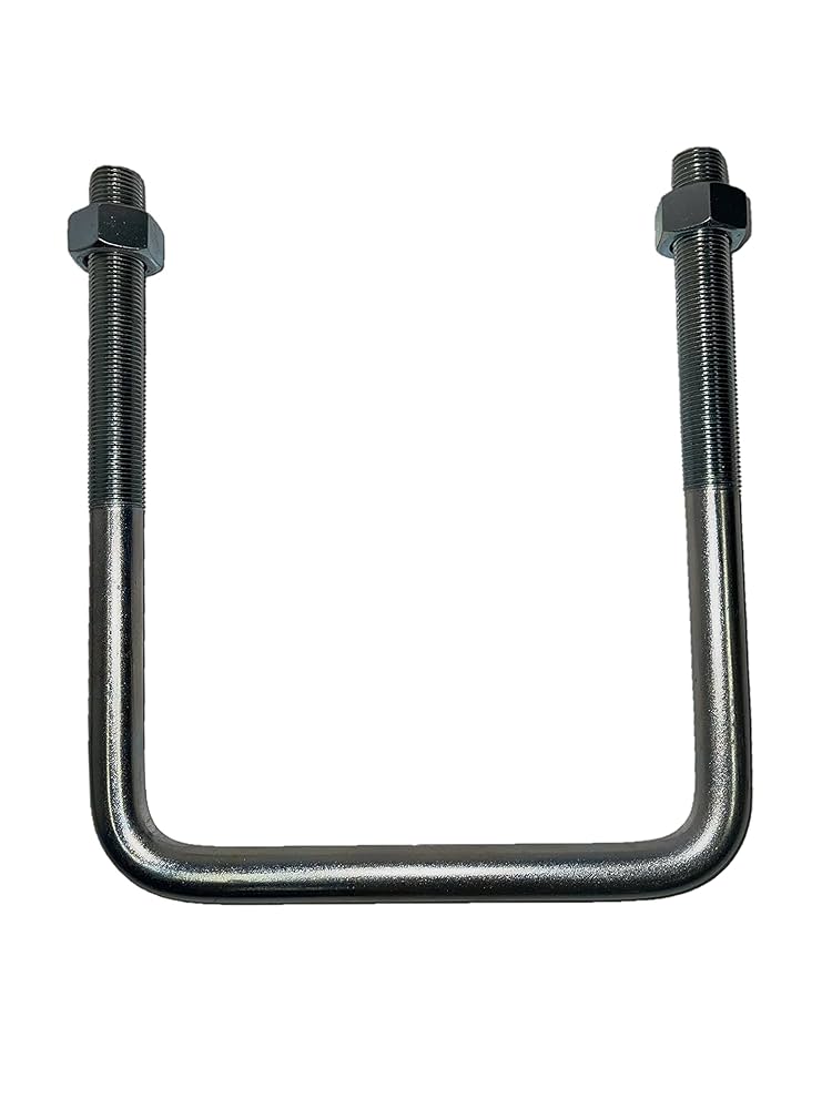 Zinc Plated Square U-Bolt 5/8