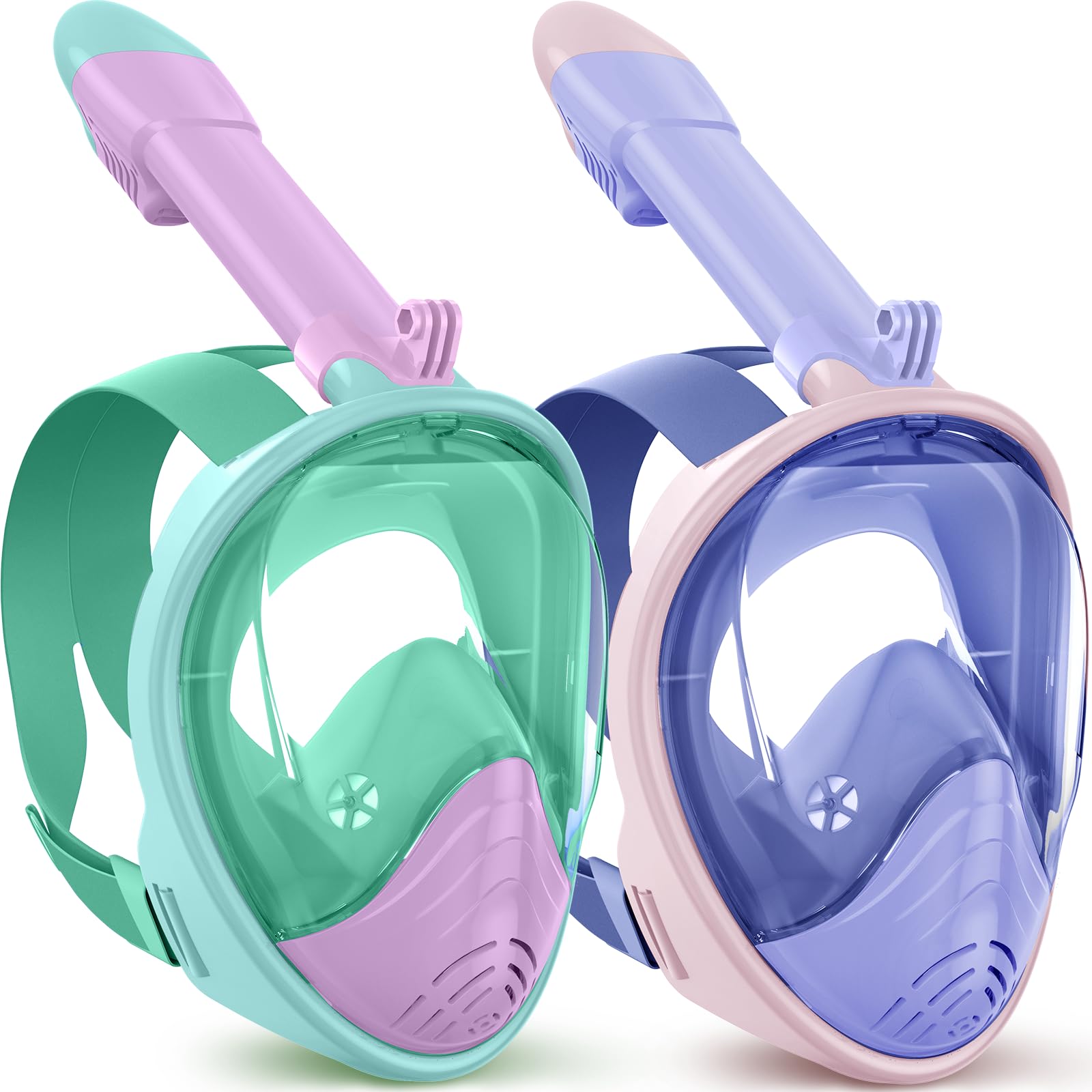 Zeligerstar Kids Snorkel Mask Anti-Fog Leak-Proof