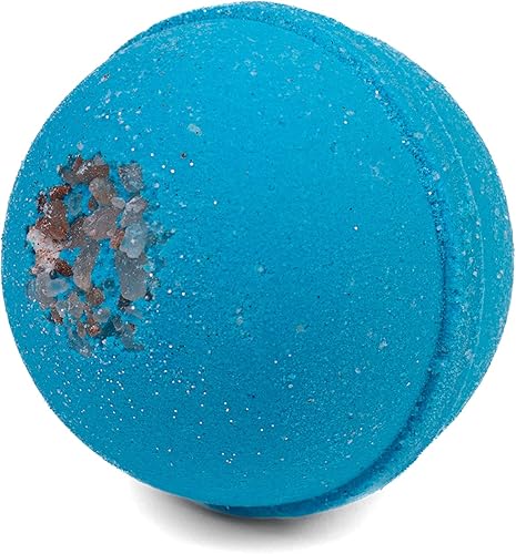 Miniatura 4 de Set de regalo de 3 piezas con piedra natal de septiembre, zafiro, jabón en barra natural, bomba de baño, vaporizador de ducha, fabricado en Estados