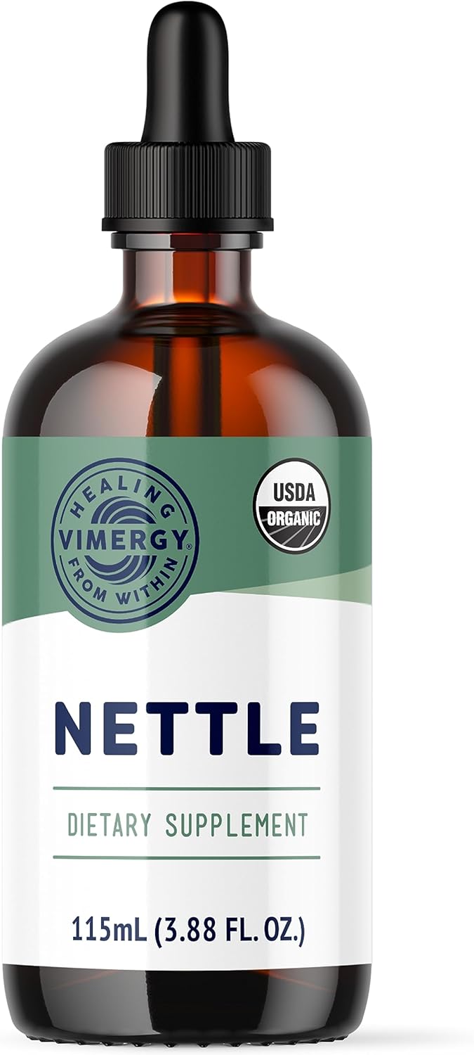 Vimergy Organic Nettle Liquid - Cellular Health & Bone Support