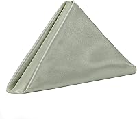 Vista 36 de YOUR CHAIR COVERS - Servilletas de tela de satén lavables de gran tamaño de 20 pulgadas, con dobladillo, reutilizables, para restaurantes, cenas