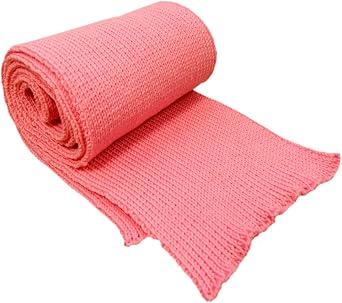 Scarf 100% MERINO WOOL adult unisex men women knitted warm