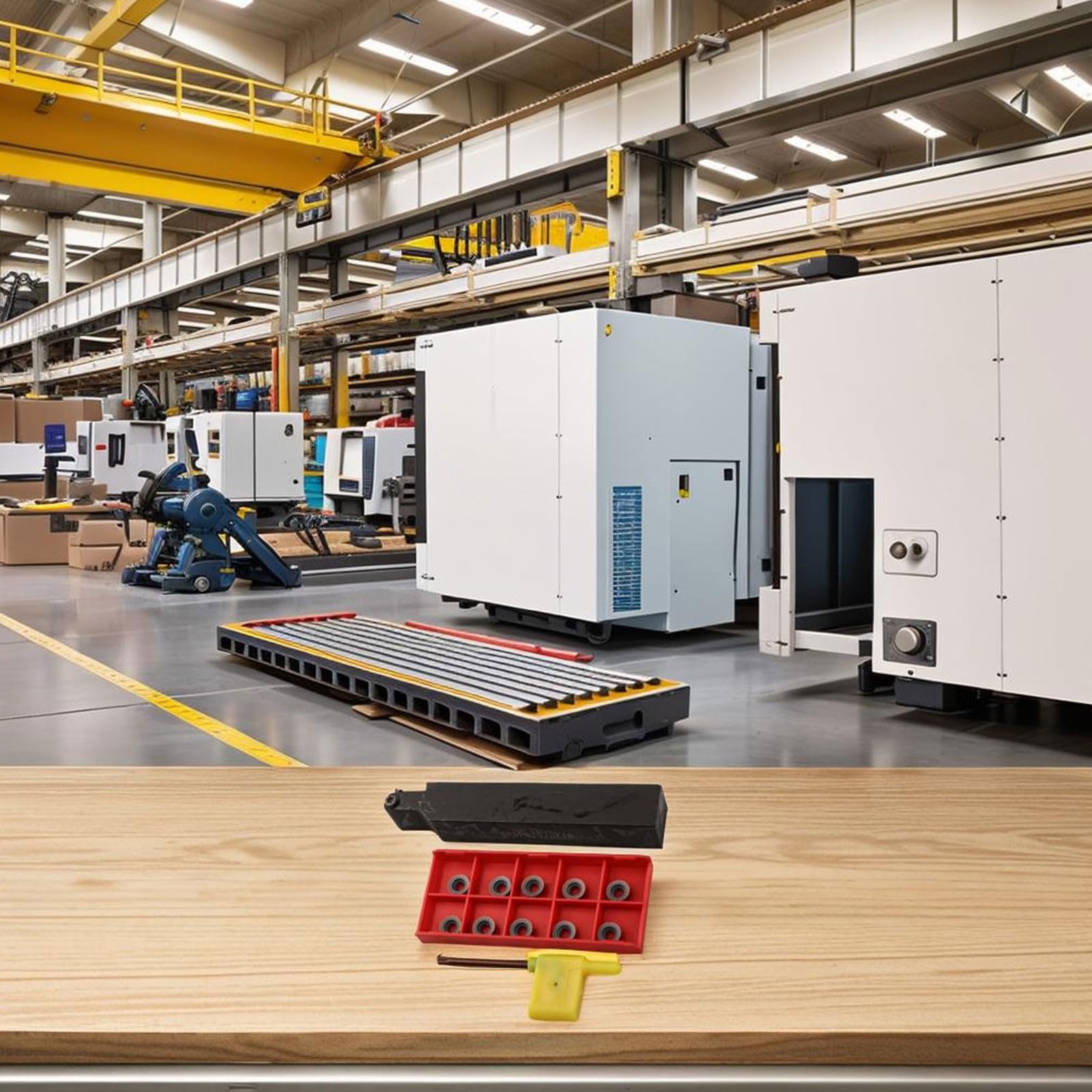 SRDPN 2020K10 20 mm 3/4" CNC Außen-Drehmeißelhalter + 10x RPMT10T3MOE Hartmetallschneidplatten, geeignet für Fein- und Mittelspanung, mit T15-Schlüssel, für RPMT10-Rundplatten