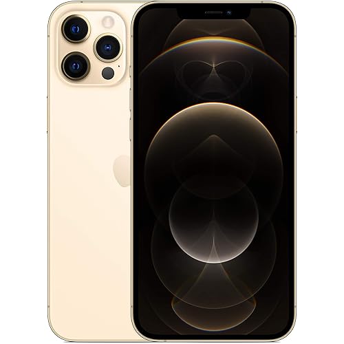 【整備済み品】 Apple iPhone 12 Pro Max 128GB ゴールド SIMフリー (整備済み品)