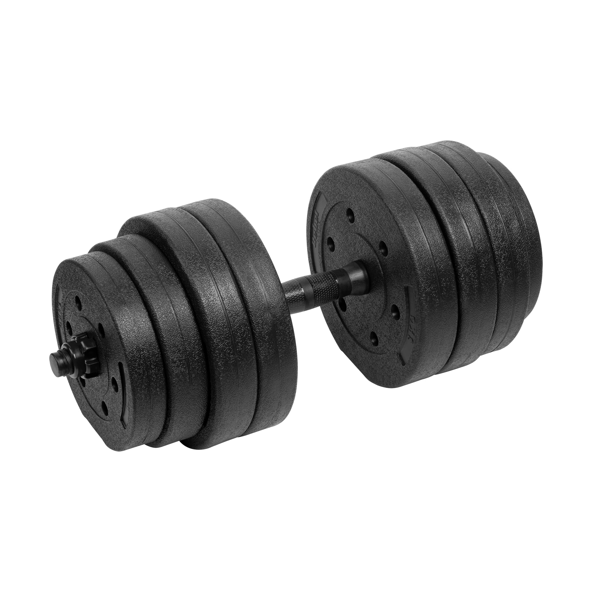 Rebel Electro Set di manubri bituminosi regolabili da 20 kg