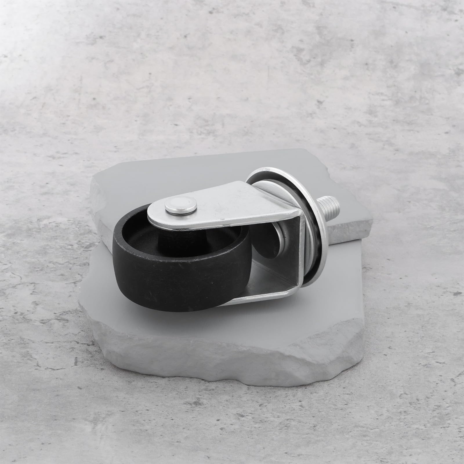Create idea 2 Ruedas de 60 Mm para Gato Horizontal de 3 Toneladas con Rosca de 12 Mm para Gato de Suelo