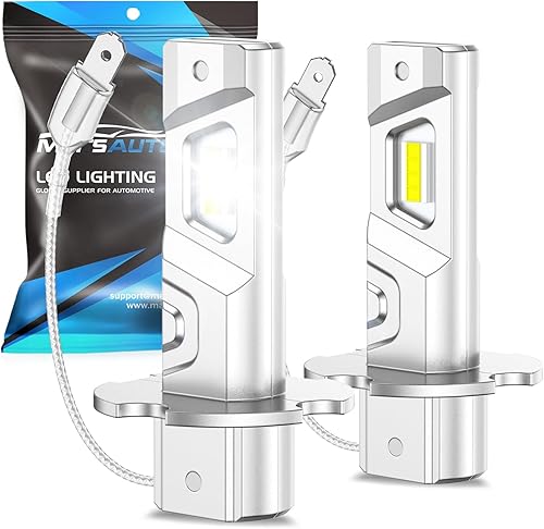 Vista 28 de Marsauto Bombillas LED antiniebla H11 H8 H16, 6000 K xenón blanco, chips CSP brillantes superiores de 360 grados DRL, bombillas halógenas