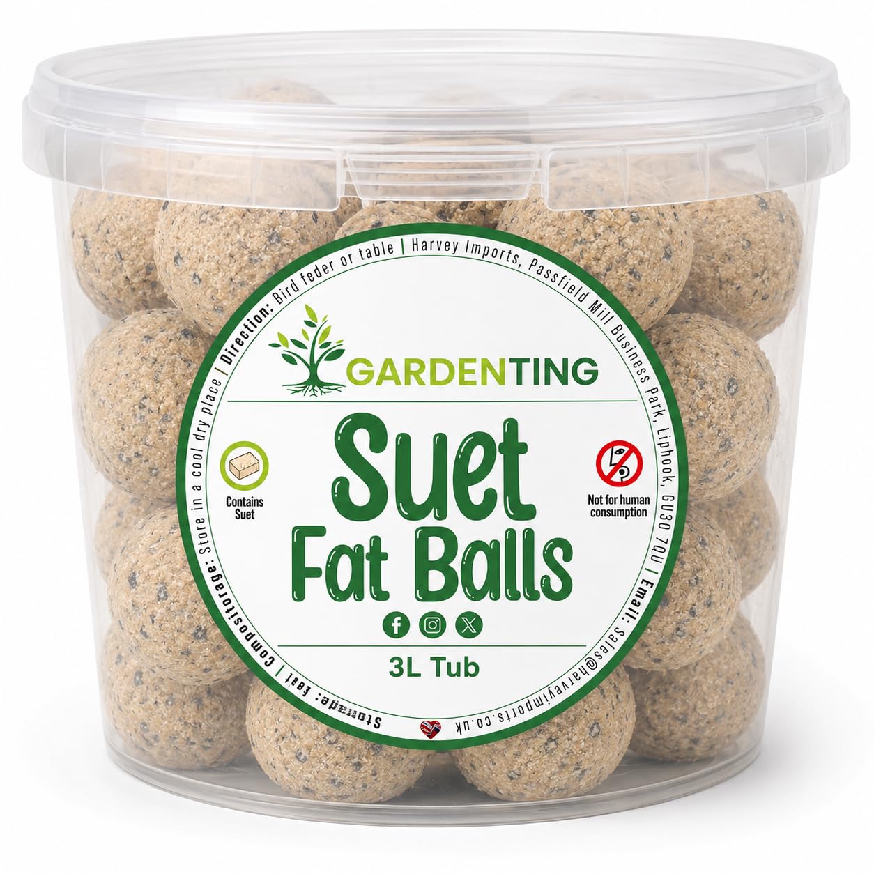 Garden Ting Suet Balls 3 L
