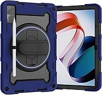 Vista 11 de Funda para Xiaomi Redmi Pad de 10.61 pulgadas lanzada en 2022, funda protectora de silicona resistente a prueba de golpes para RedMi Pad de 10.61