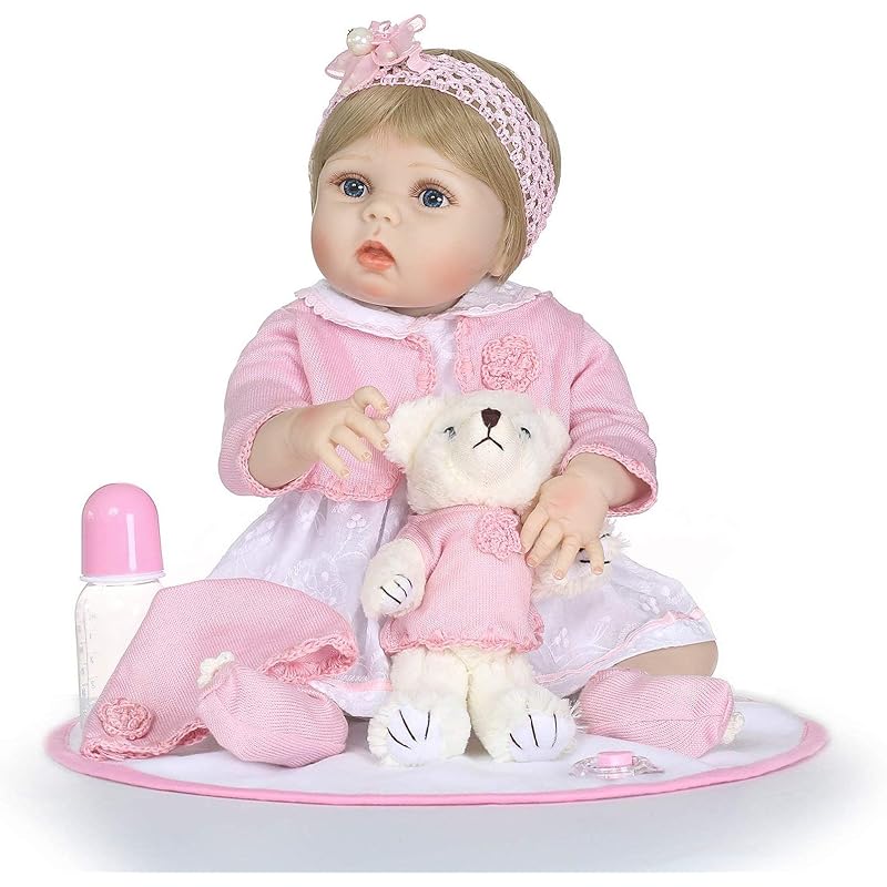 Rebirth Doll, Kids Toys Reborn Dolls Toddler 22" Realistic Reborn Baby