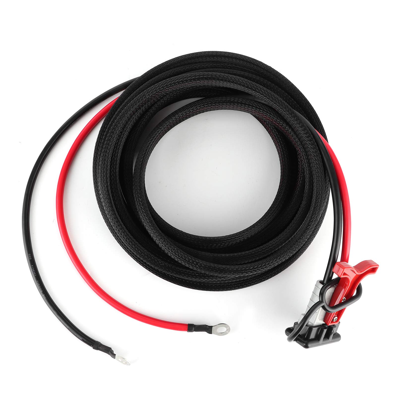Kabel Połączeniowy z wtyczką Akumulatora O Długości 19,7 Stopy 600 W 50 A SMH do Przewodu Zasilającego Typu O do Samochodów Kempingowych RV