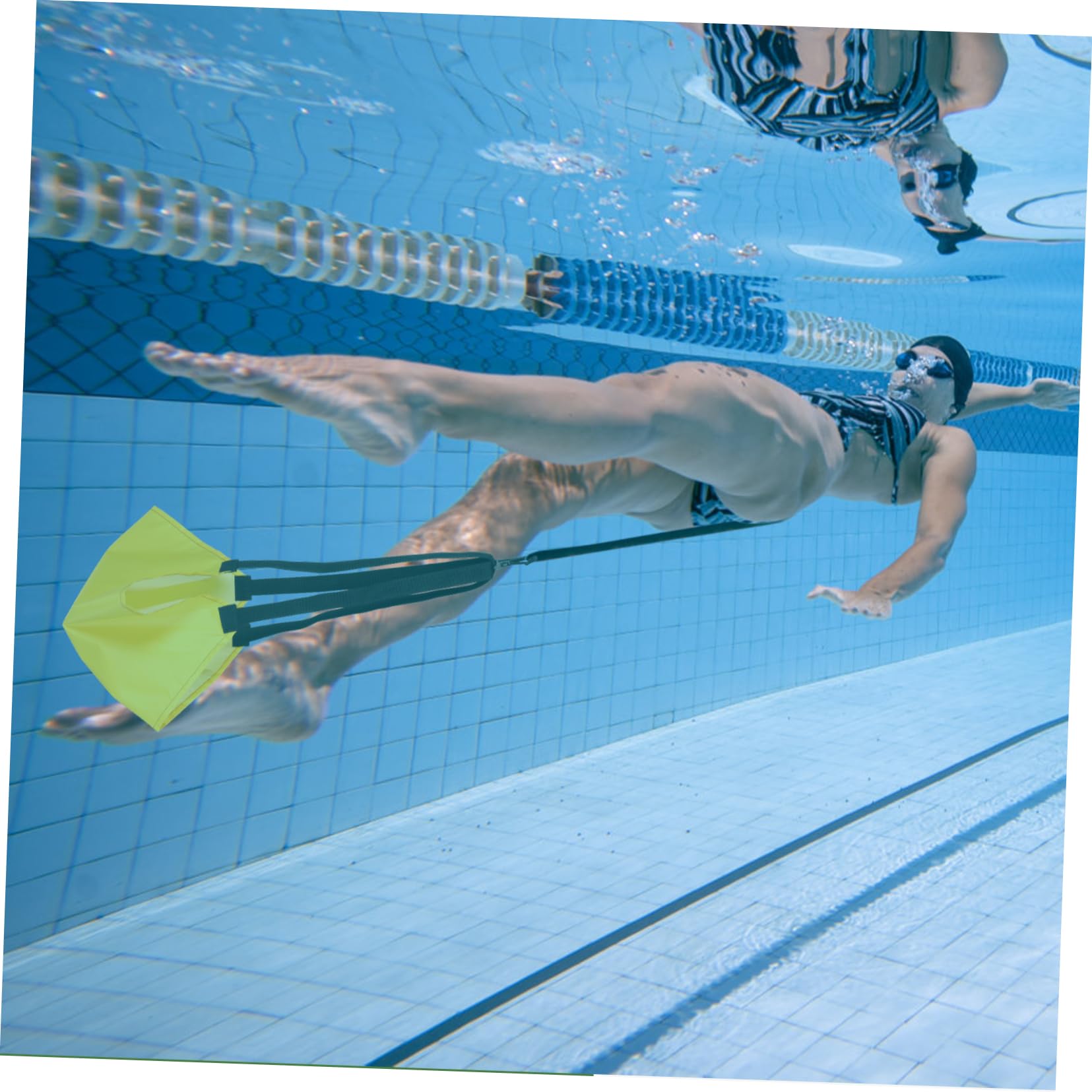 TOYANDONA Paraguas De Resistencia Entrenador De Natación Paracaídas Equipo Flotante para Ayuda para Nadar Clases De Natación En Piscina Accesorios para Nadadores Acuáticos De