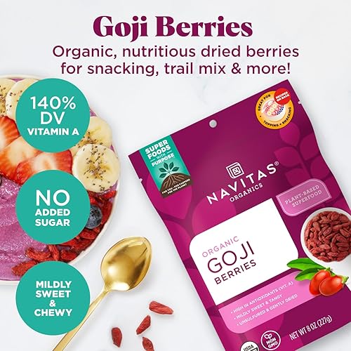 Miniatura 3 de Navitas Naturals Bayas de goji orgánicas